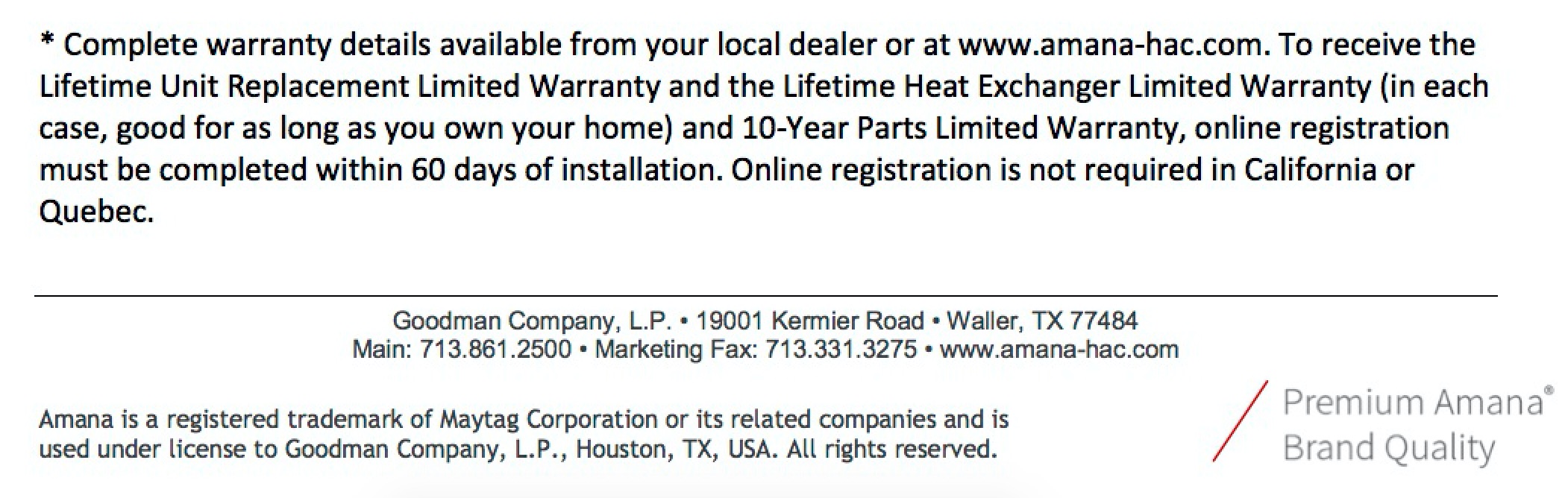 Amana brand Ranks #1 in Central Air Conditioning Brands by Top Ten ReviewsTM 3 Amana Award Final 2 jpeg