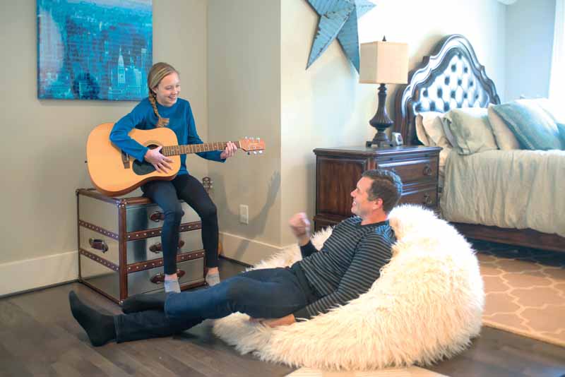 Cool Energy Costs With Routine Maintenance 1 daughter dad with guitar