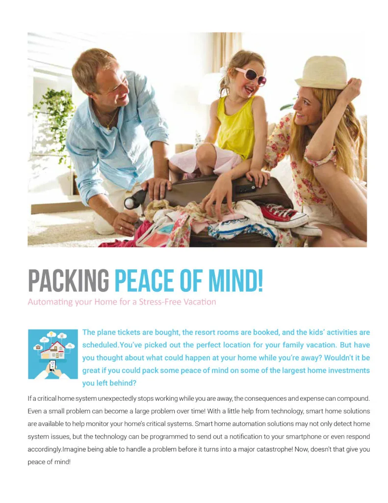 Packing Piece Of Mind! 1 Image | Serveway Heating and Air Conditioning