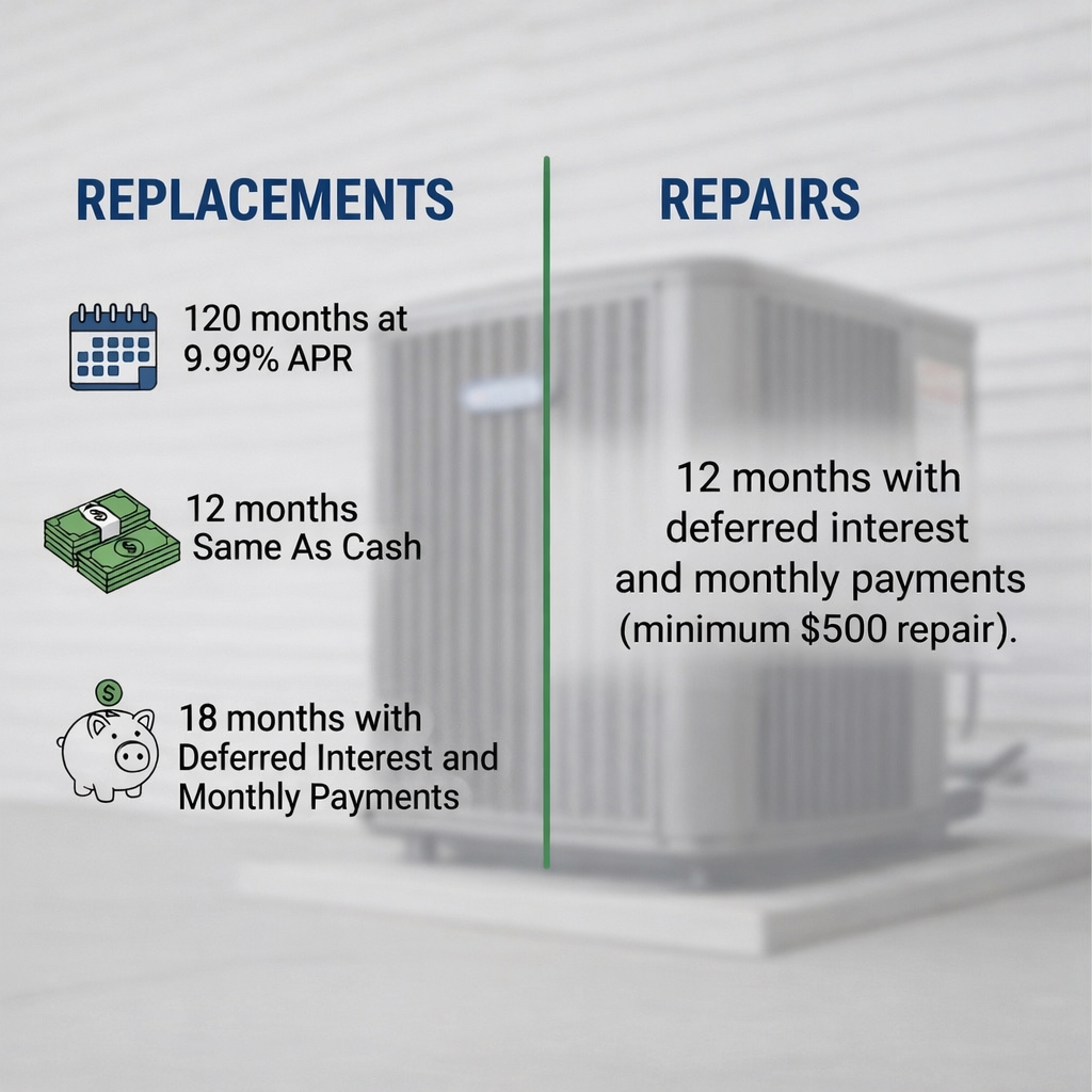 Apply for HVAC Financing in Dallas, TX 12 Financing options
